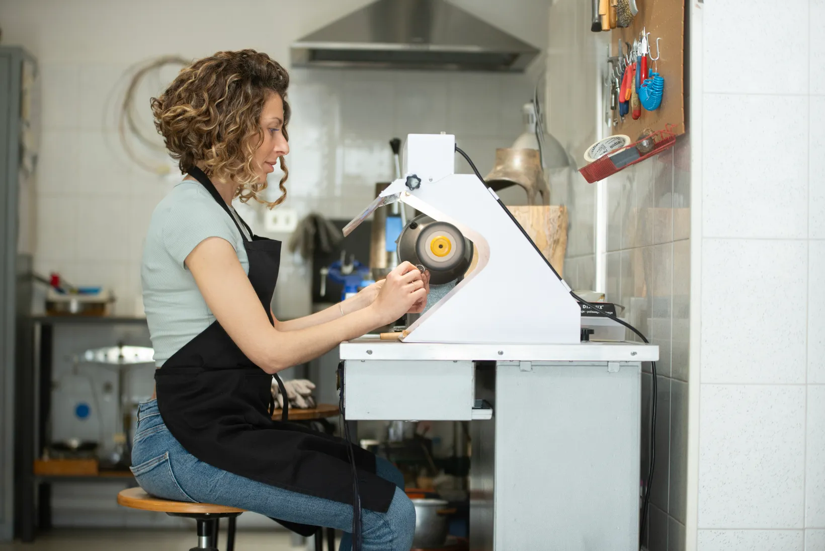 Monica Candido al lavoro