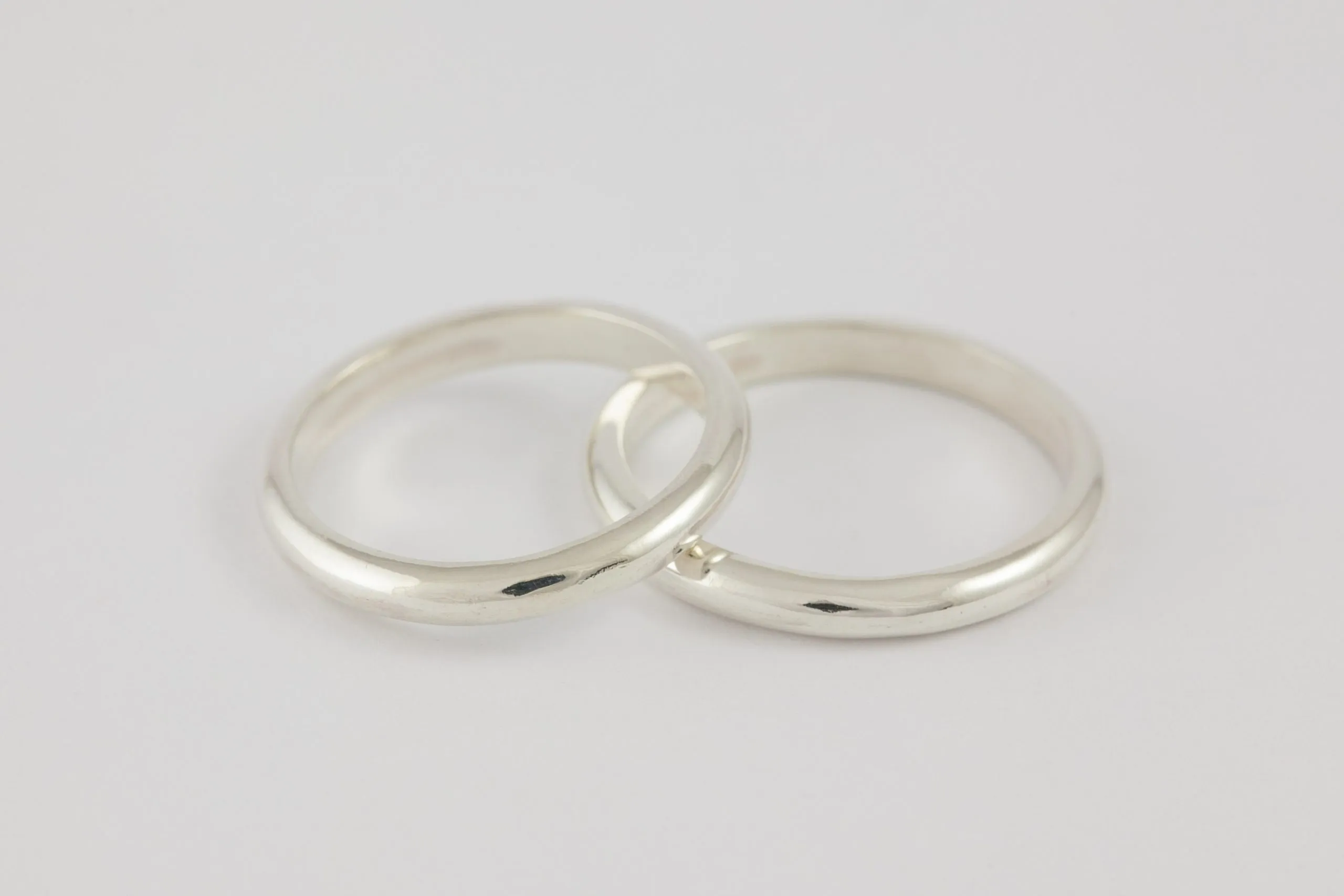 Fedi nuziali francesine artigianali in oro 18kt, Monica Candido Gioielli Milano - 2