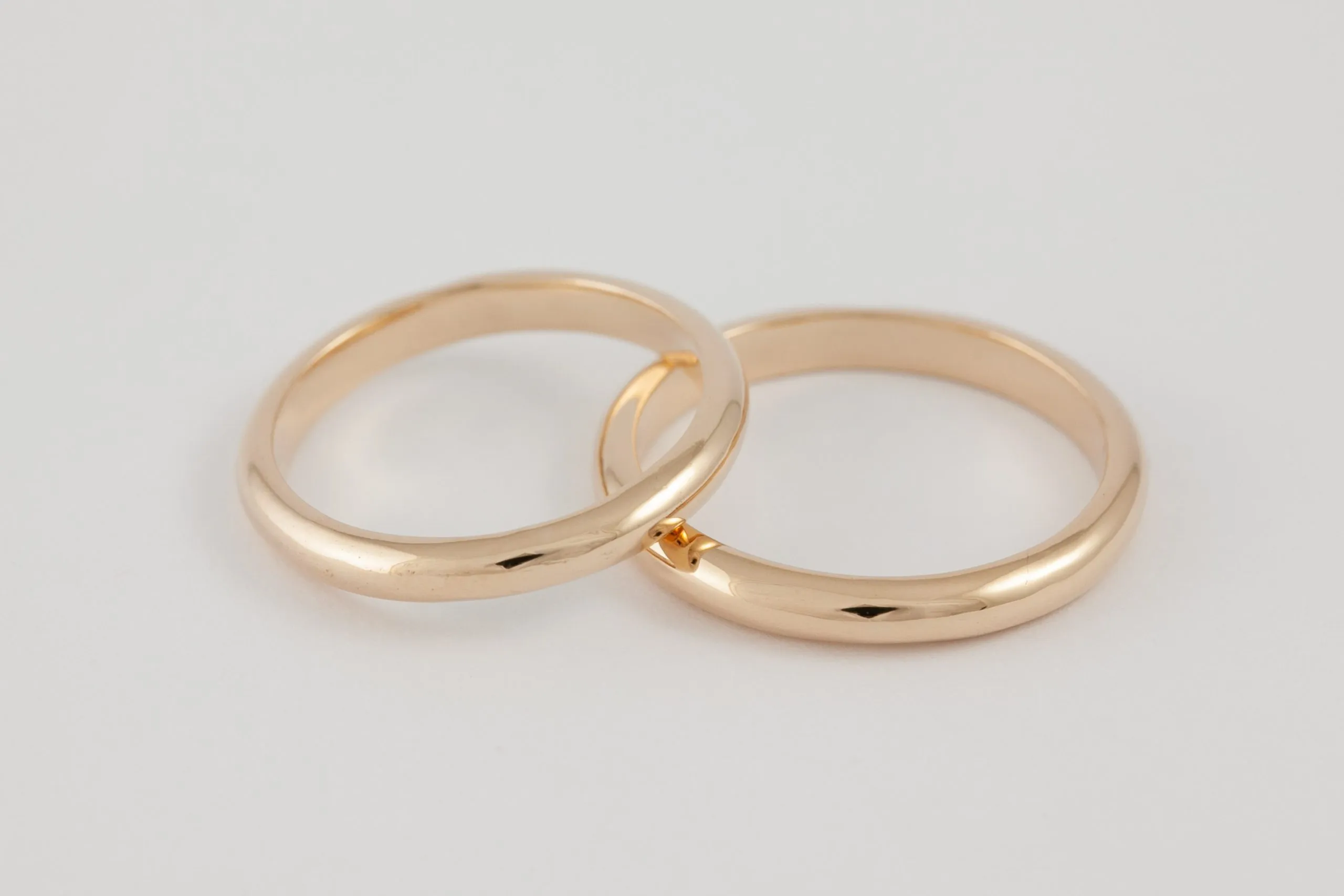 Fedi nuziali francesine artigianali in oro 18kt, Monica Candido Gioielli Milano - 5