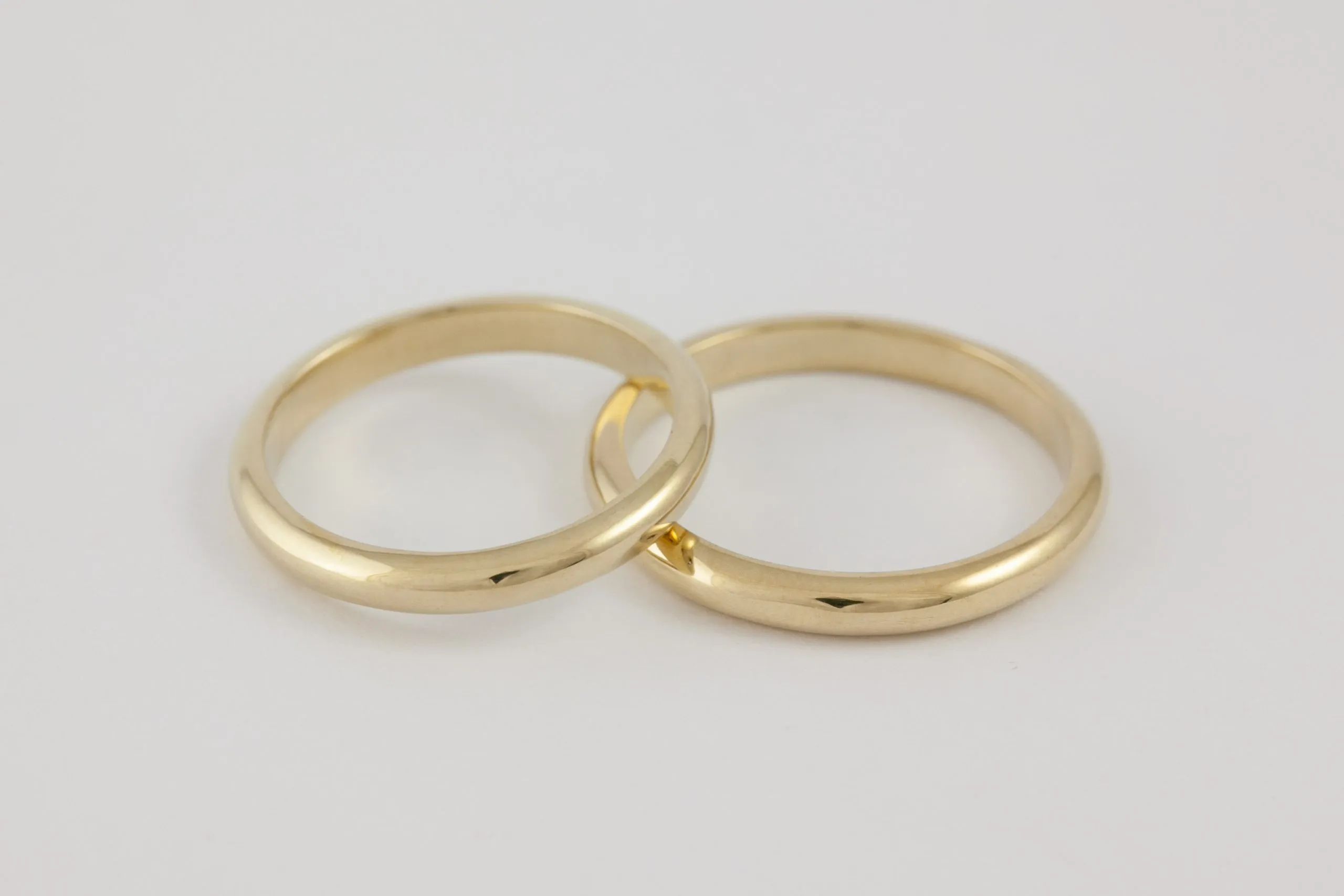 Fedi nuziali francesine artigianali in oro 18kt, Monica Candido Gioielli Milano - 8